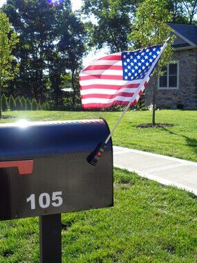 Magnetic Flag Pole Bracket MagFlag Made in USA